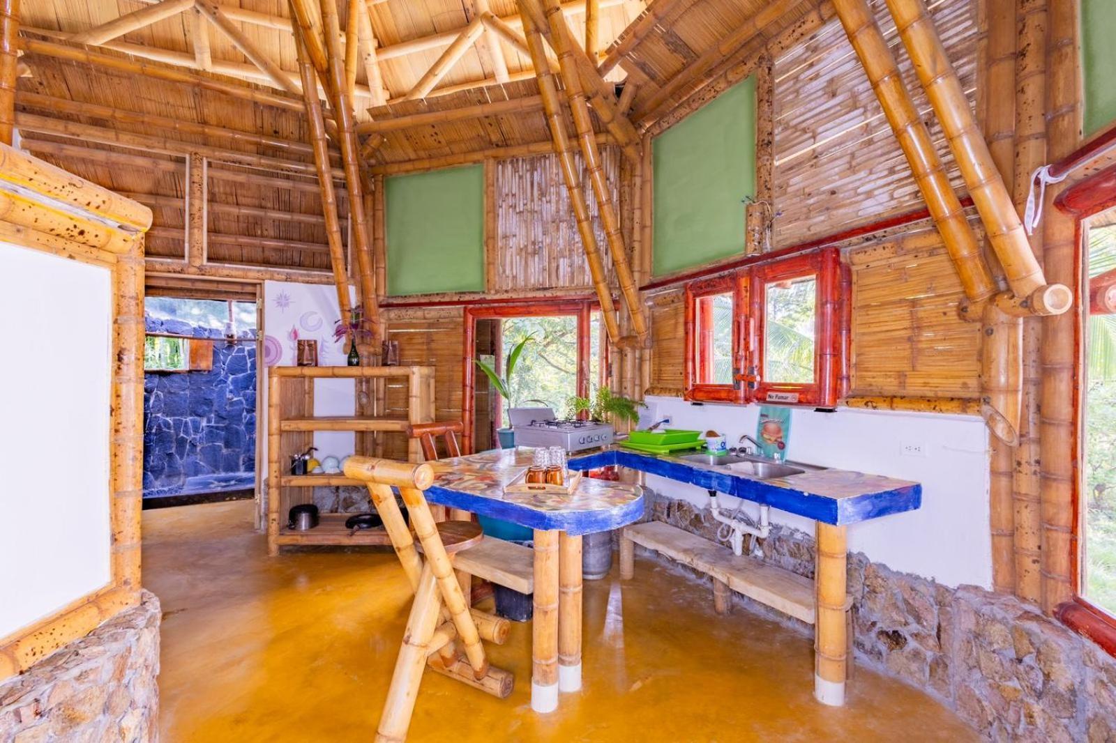 Eco-Lodge Deseo Bamboo Санта Каталина Екстериор снимка