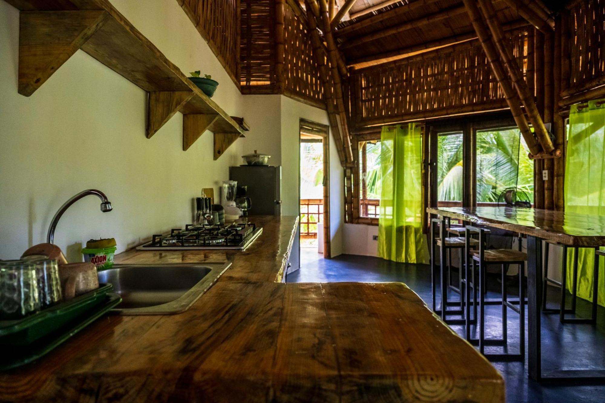 Eco-Lodge Deseo Bamboo Санта Каталина Екстериор снимка