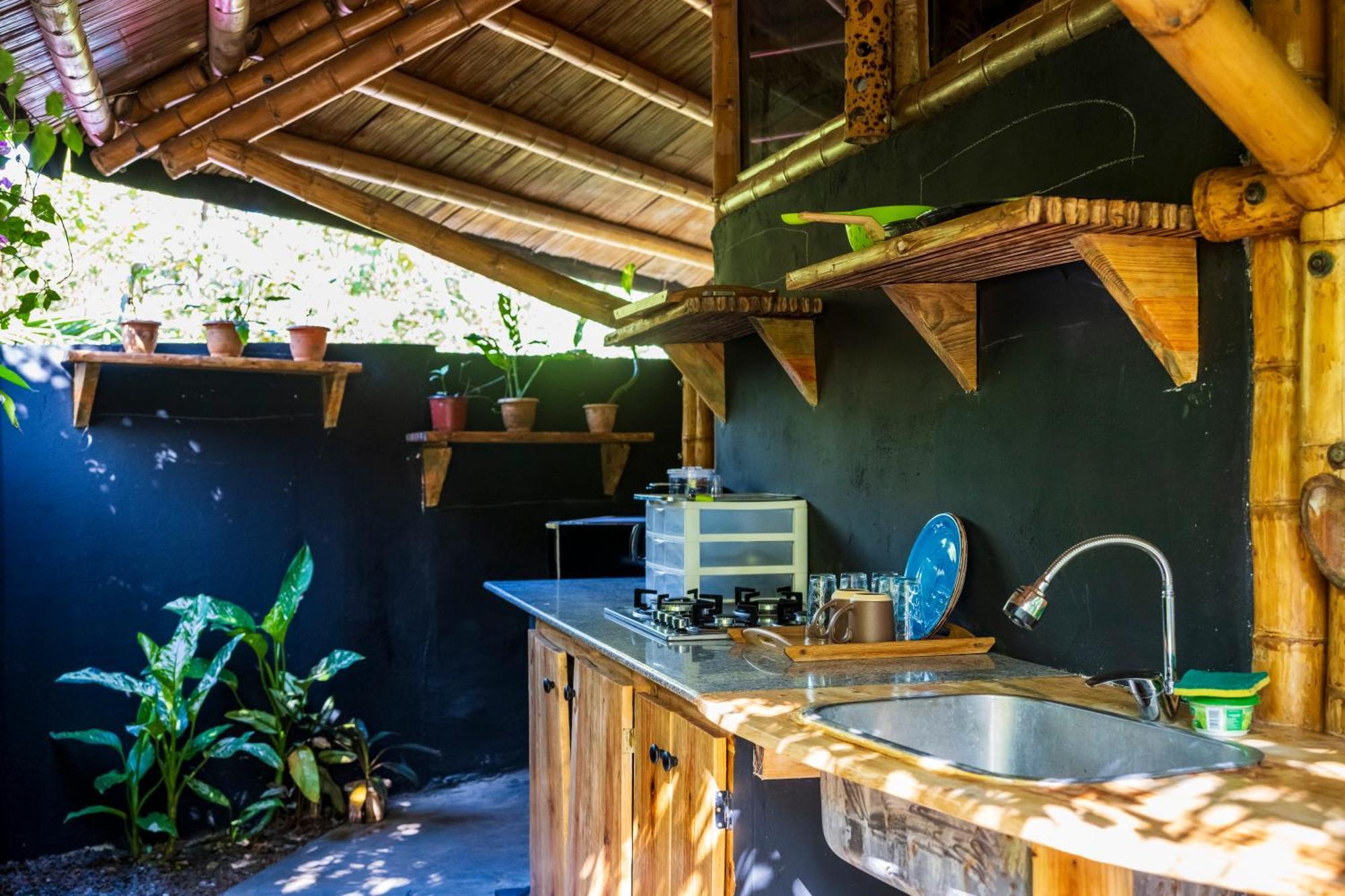 Eco-Lodge Deseo Bamboo Санта Каталина Екстериор снимка