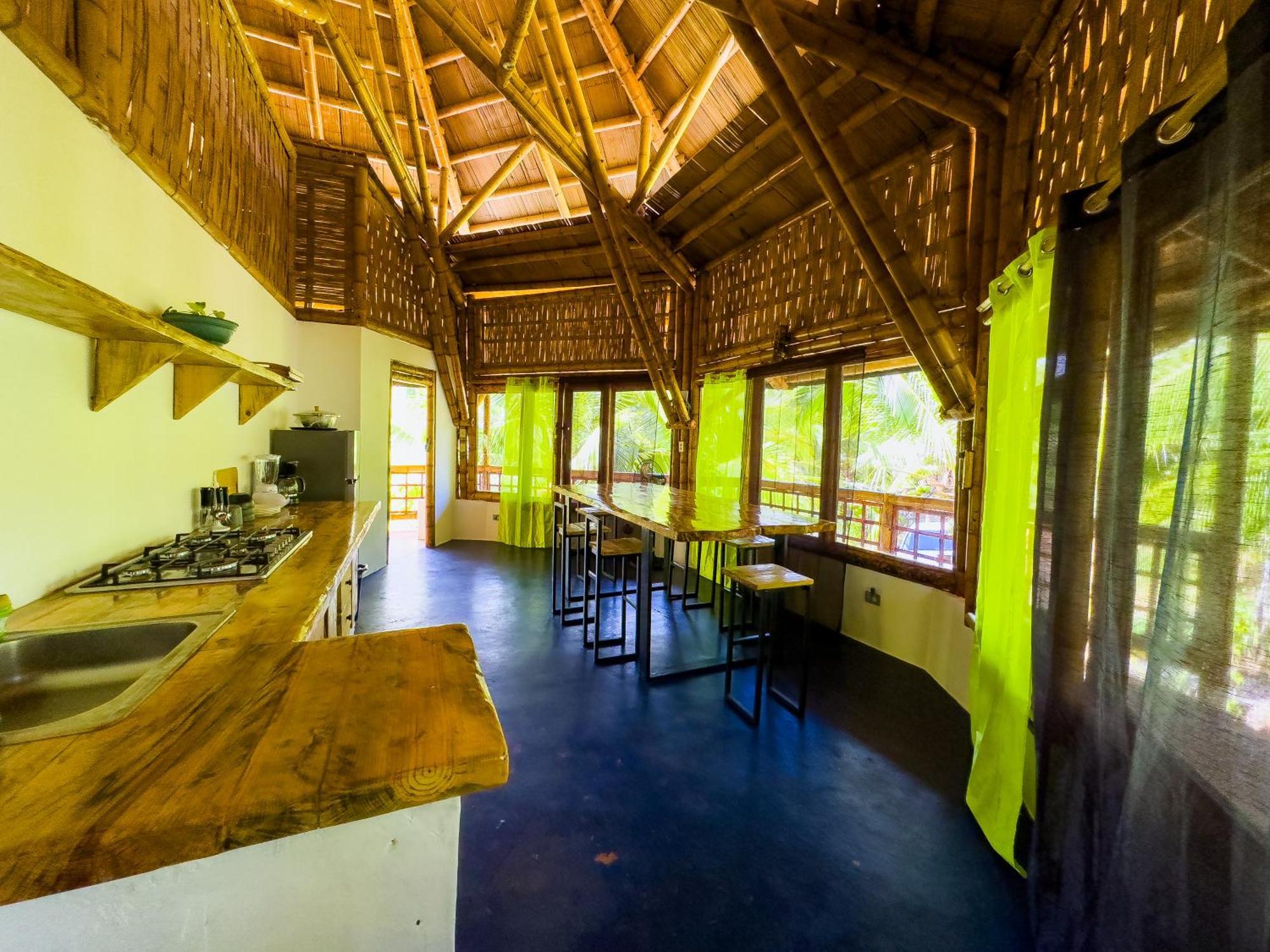 Eco-Lodge Deseo Bamboo Санта Каталина Екстериор снимка