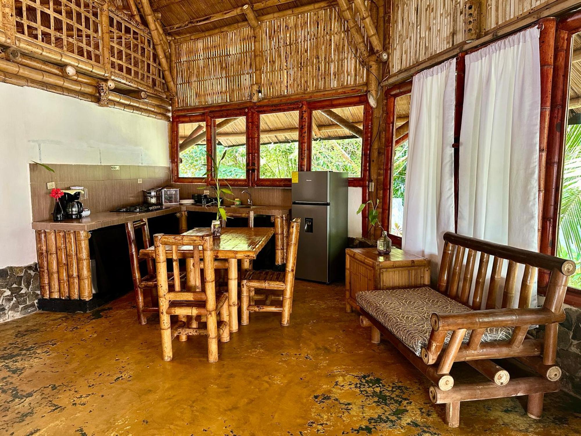 Eco-Lodge Deseo Bamboo Санта Каталина Екстериор снимка